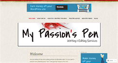 Desktop Screenshot of mypassionspen.com